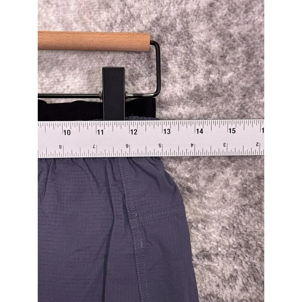 Janji Multi Shorts Small Mens AFO Vent 2 In 1 Gray Lined